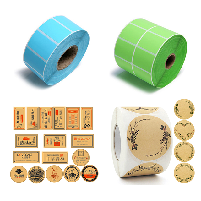 Machine d'impression flexo d'étiquettes 4 couleurs